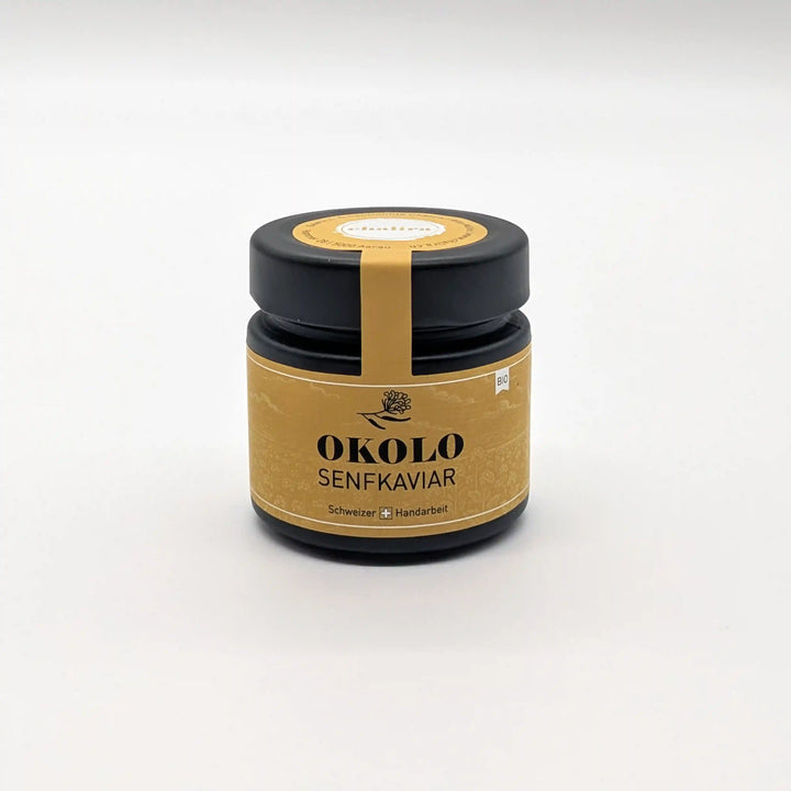 Okolo biologischer Senfkaviar von Chalira I www.bio-vivo.ch