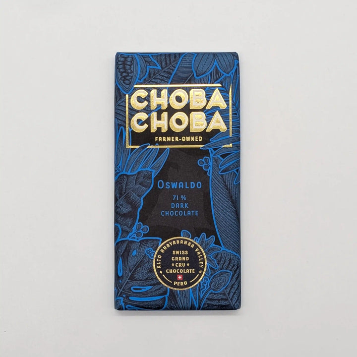OSWALDO: Dunkle Schokolade 71% BIO