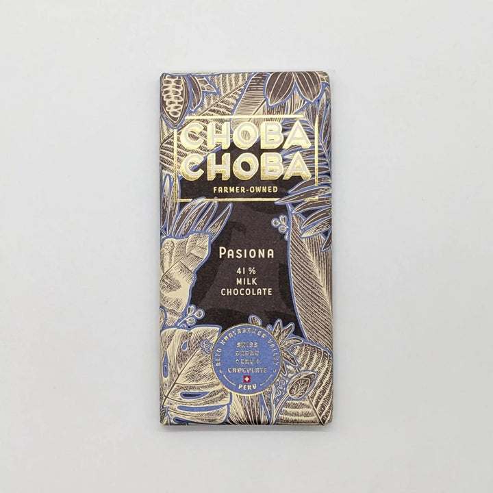 Biologische Milchschokolade Pasiona von Choba Choba I www.bio-vivo.ch