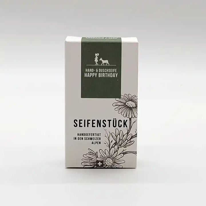 Happy Birthday I handgemachte Seife von seifenstück aus Spiez I www.bio-vivo.ch
