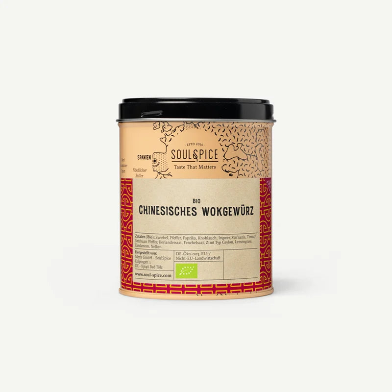 5 Spices Wokgewürz von Soul Spice I www.bio-vivo.ch