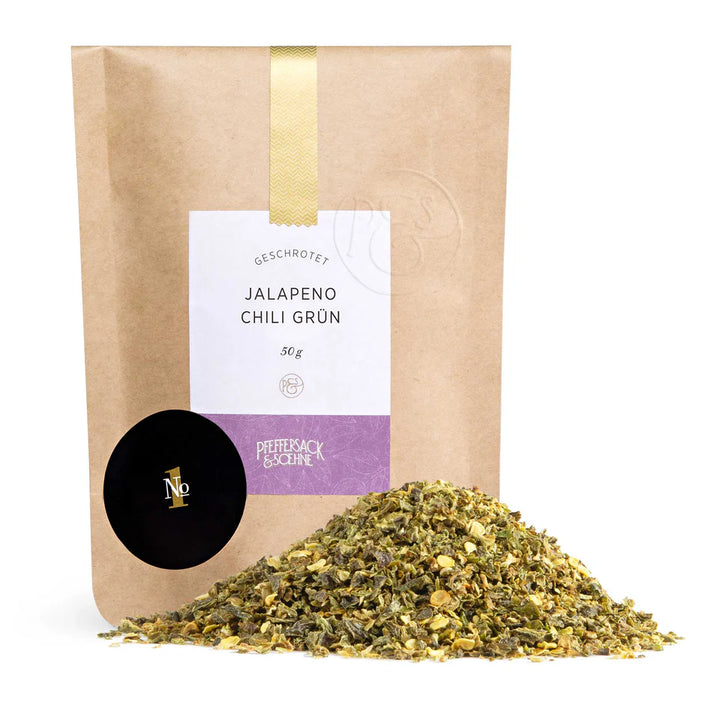 Jalapeno Chili grün von Pfeffersack & Soehne I www.bio-vivo.ch