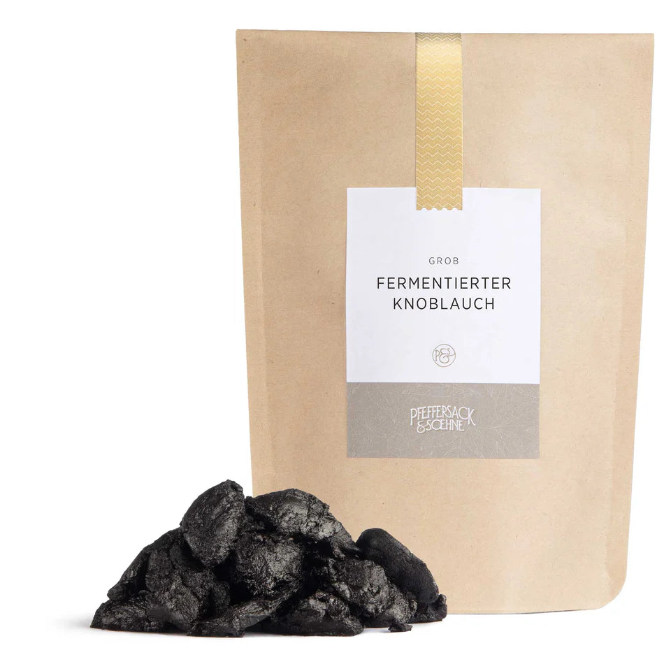 Fermentierter Knoblauch von Pfeffersack & Soehne I www.bio-vivo.ch