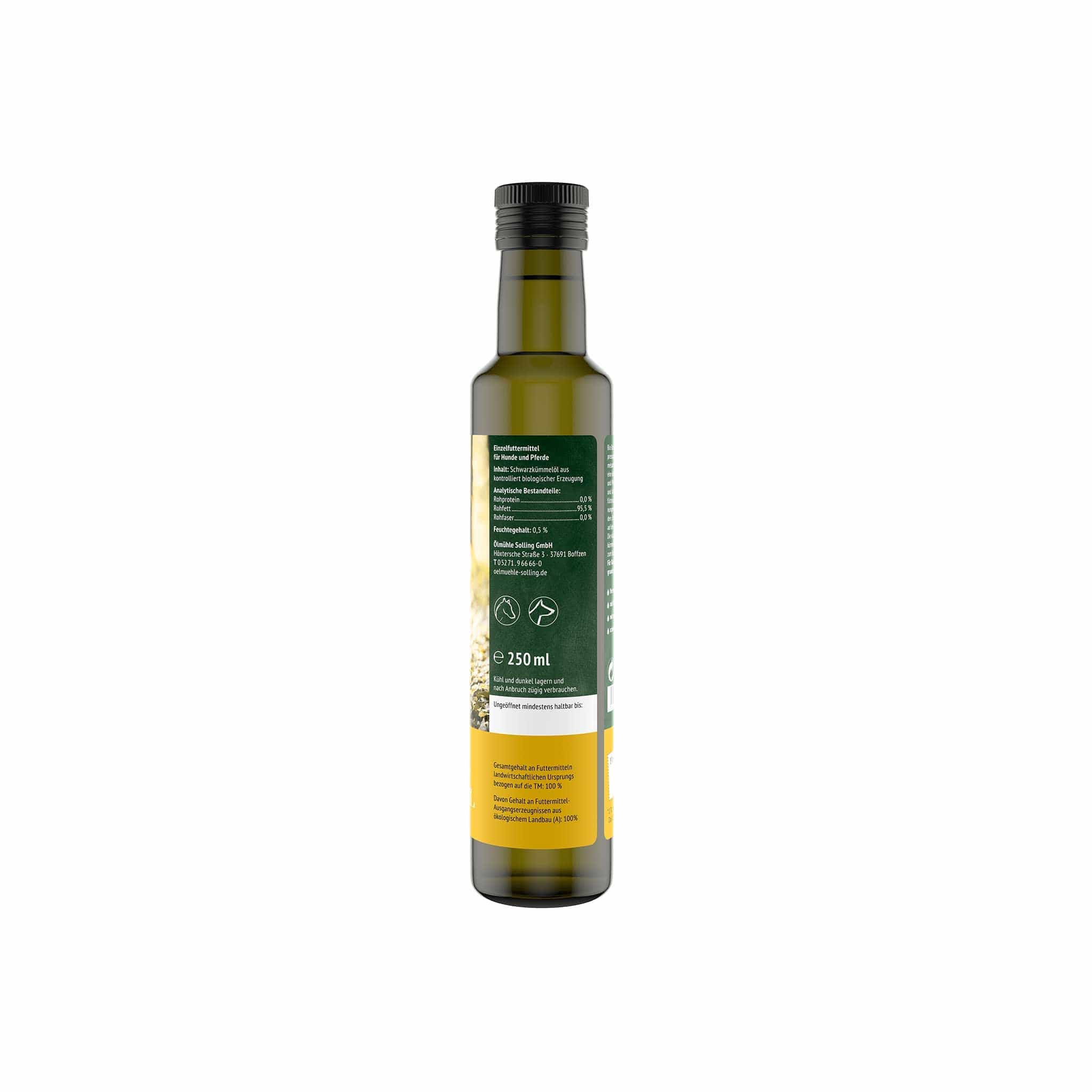 Bio Schwarzkümmelöl 300 Ml Von Hübner – Vorratspack, Reines Öl Für Die Innere Anwendung