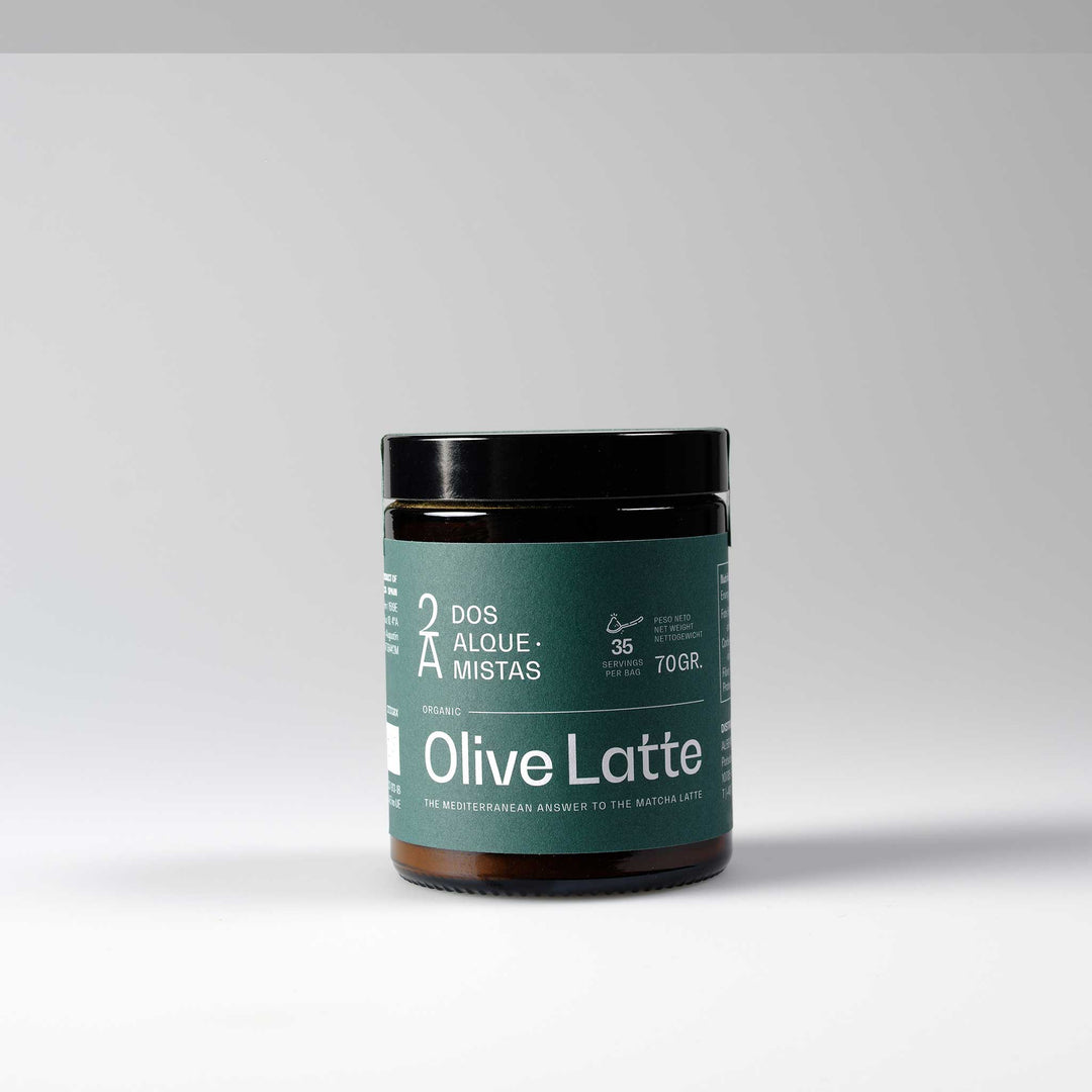OLIVE LATTE Olivenblatt-Pulver aus Mallorca BIO
