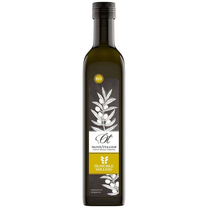 Kaltgepresstes Olivenöl Extra Vergine der Ölmühle Solling I www.bio-vivo.ch